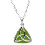 Shanore Necklace: Platinum Triquetra