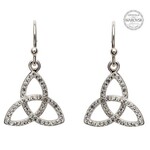 Earrings: SS Trinity White Swarovski
