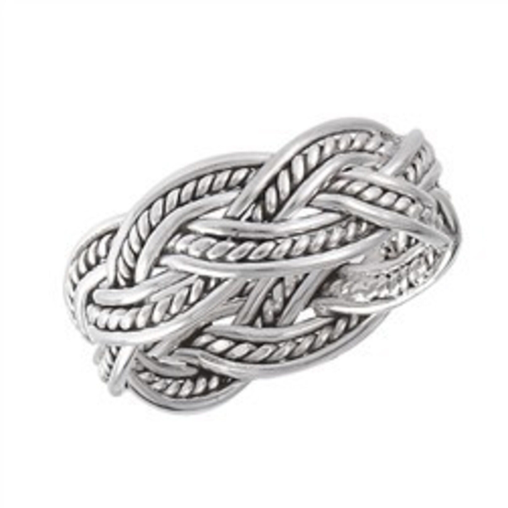 Welman Ring: Silver Weave Ring, SS