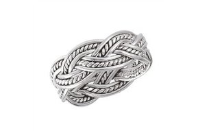 Ring: Silver Weave Ring, SS