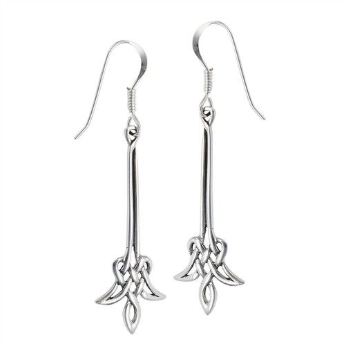 Earring: SS Celtic Dangle