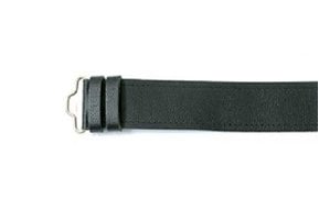 Belt: Grained Unlined Velcro Kilt