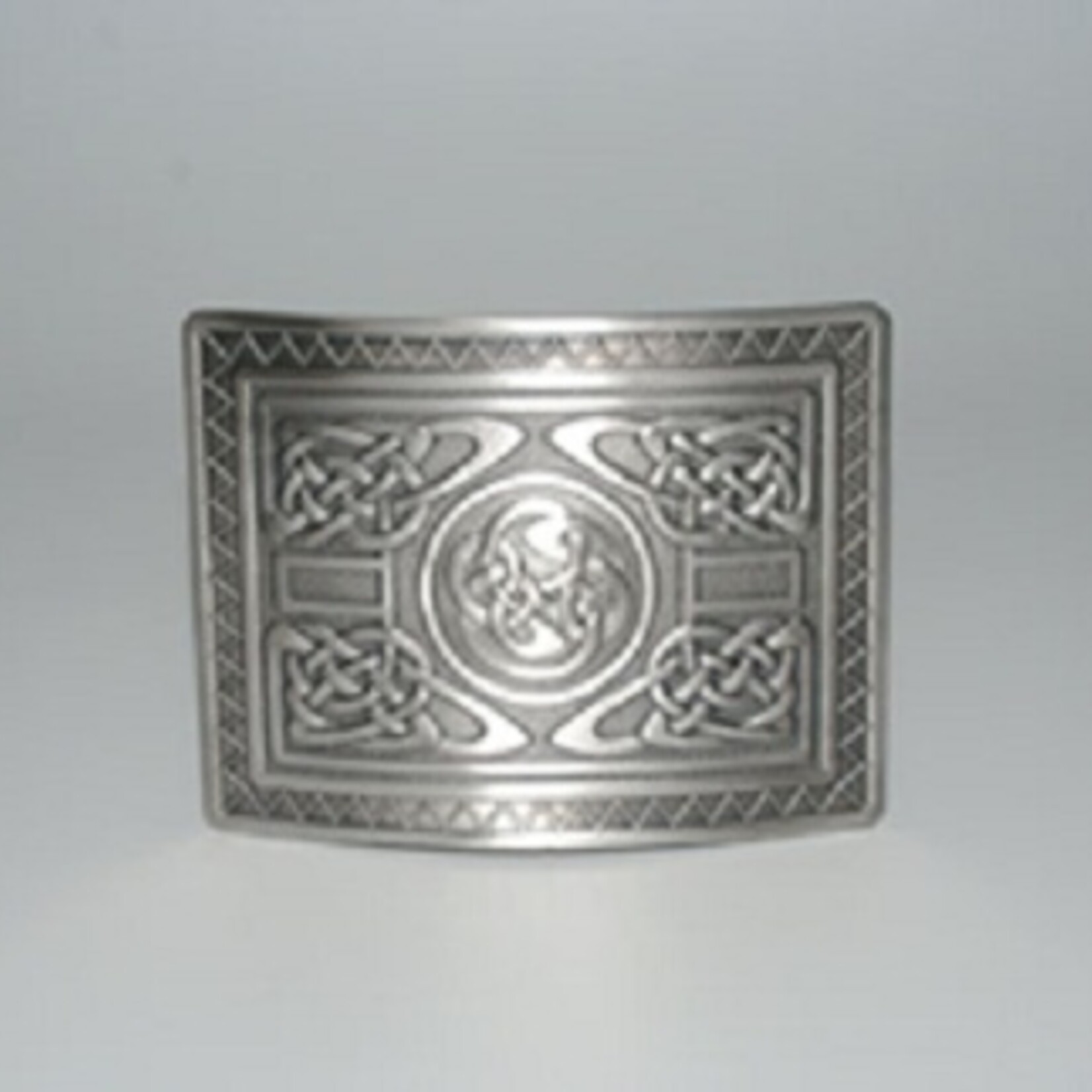 Glen Esk Buckle: Highland Swirl, Polished