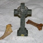 Cross: Connemara Marble 6"