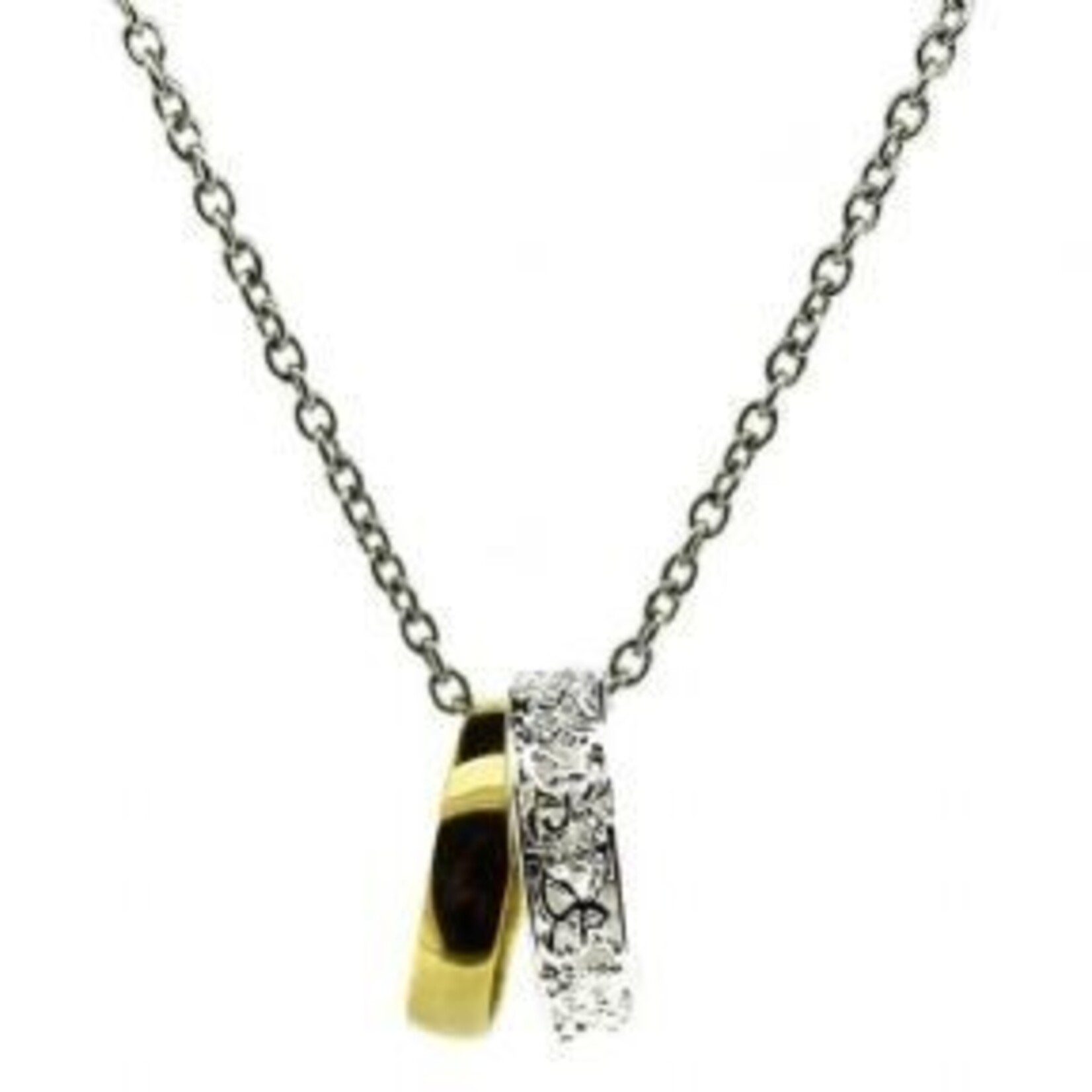 H & Y Necklace: Outlander Wedding Rings