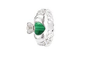 Ring: SS Malachite Clad