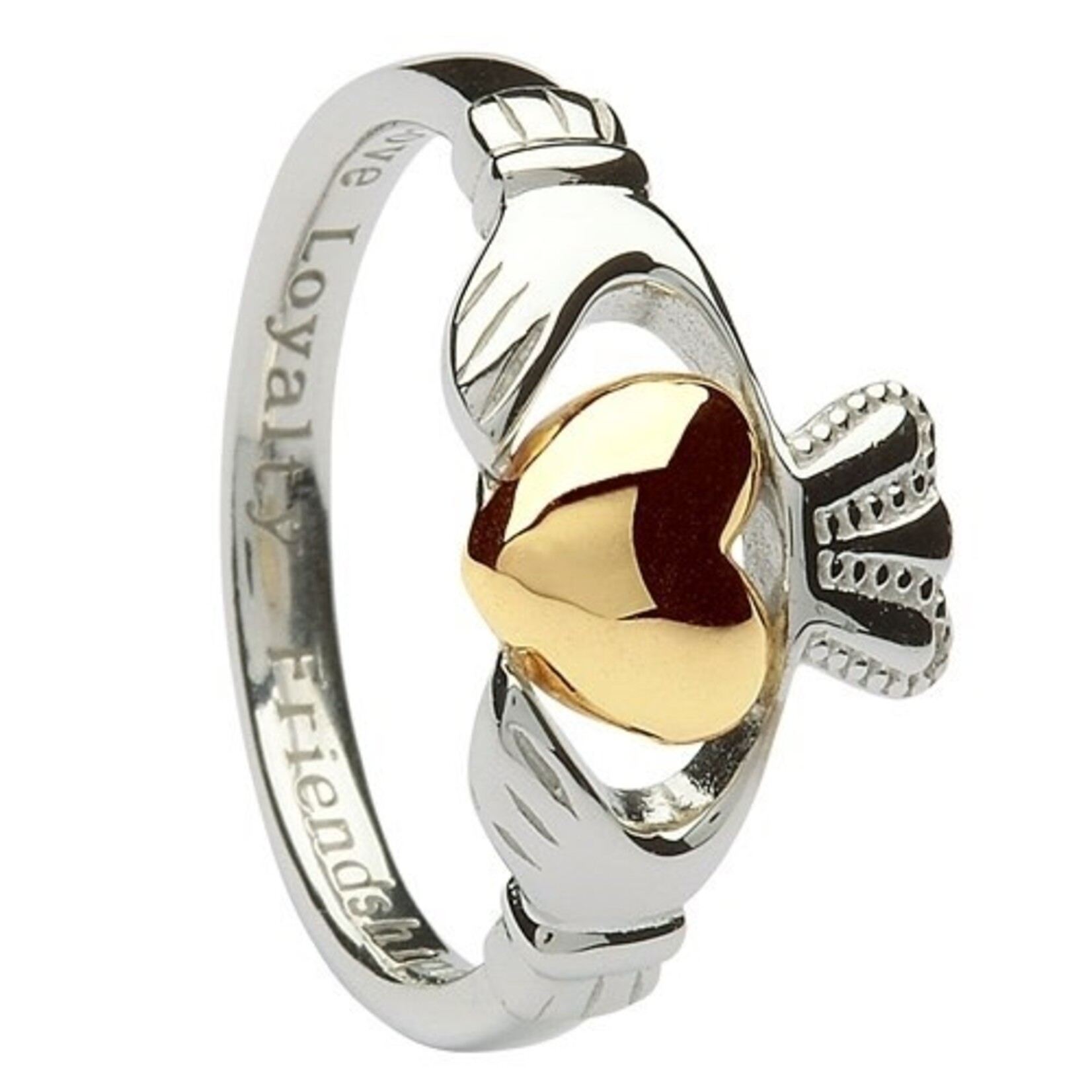 Ring: 10k & SS Clad