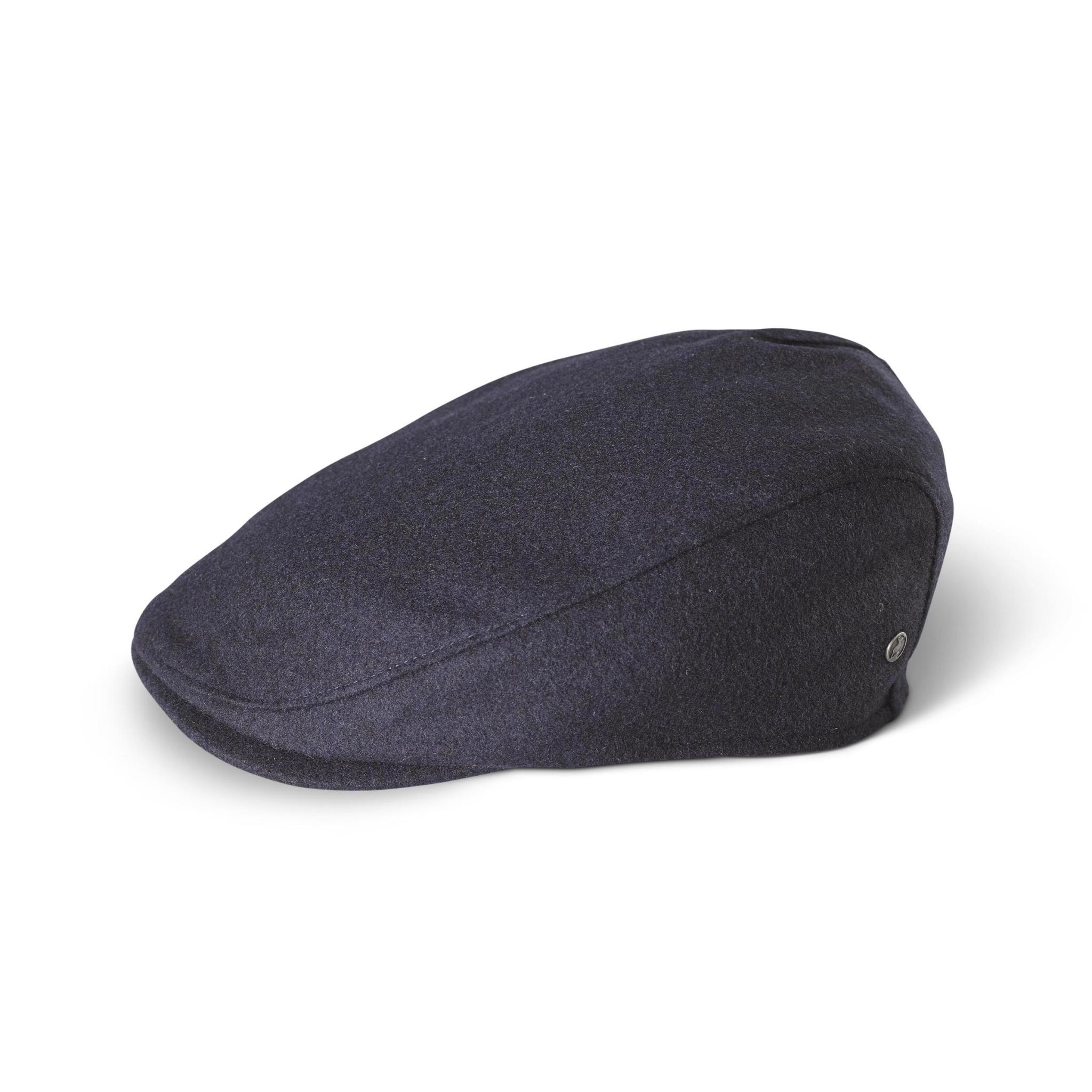 Fia Hat: Touring Cap, Navy Wool