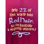 T Shirt:2% Majestic Unicorn