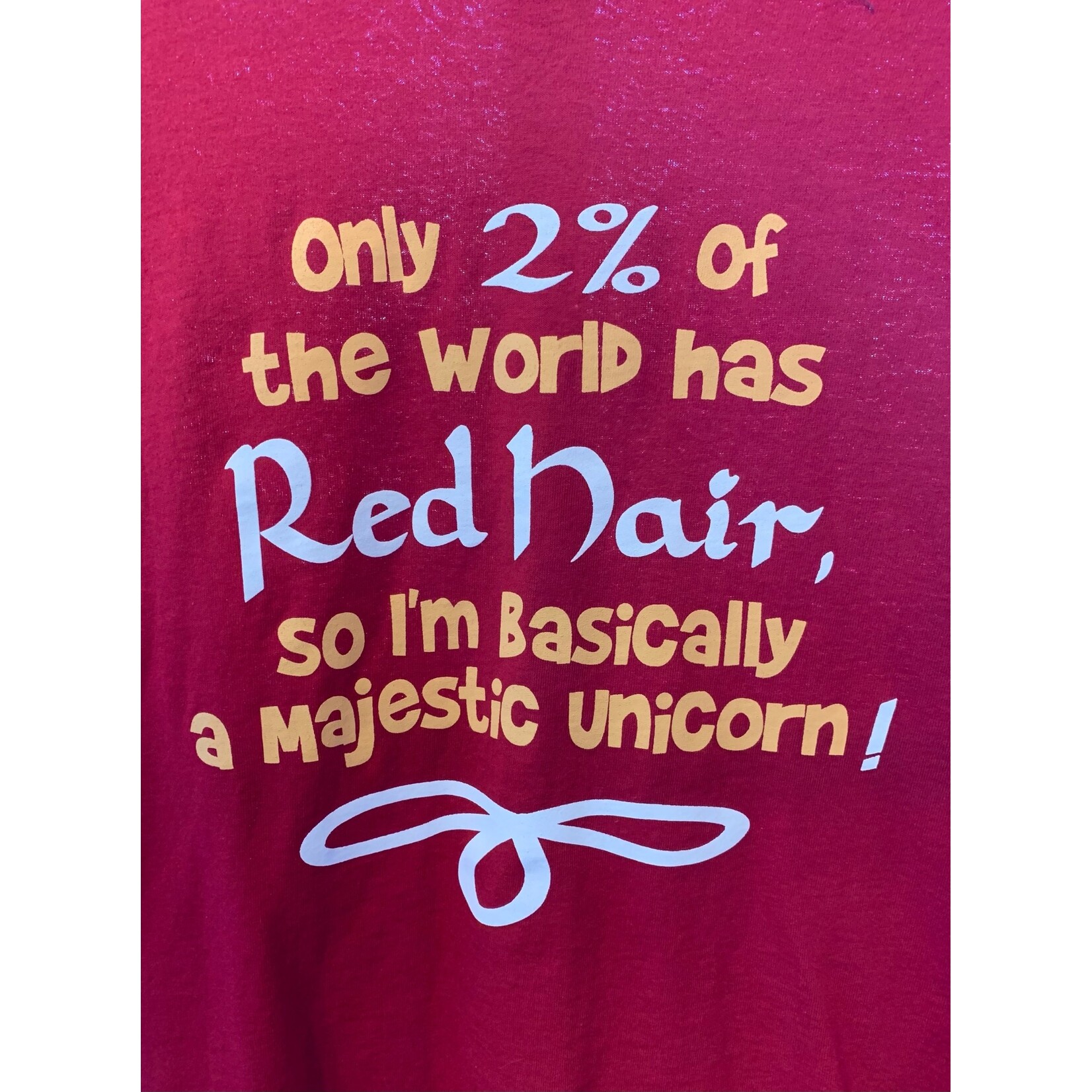 T Shirt:2% Majestic Unicorn