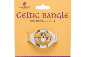 Celtic Bangle: Claddagh