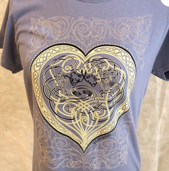 T Shirt: Women’s Lovers Heart