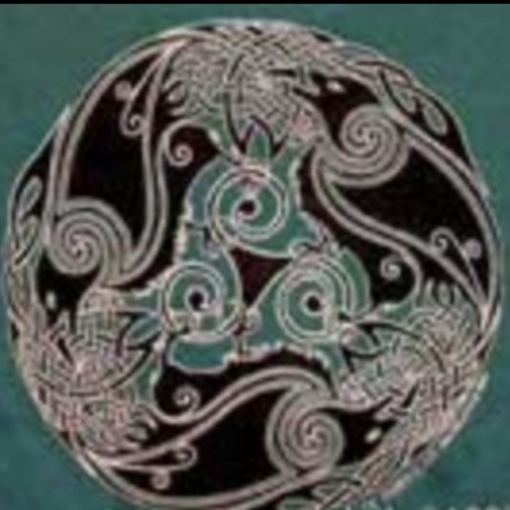 T Shirt: Triple Raven Indigo