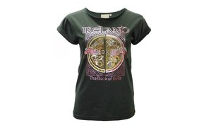 T Shirt: Womens Book Of Kells