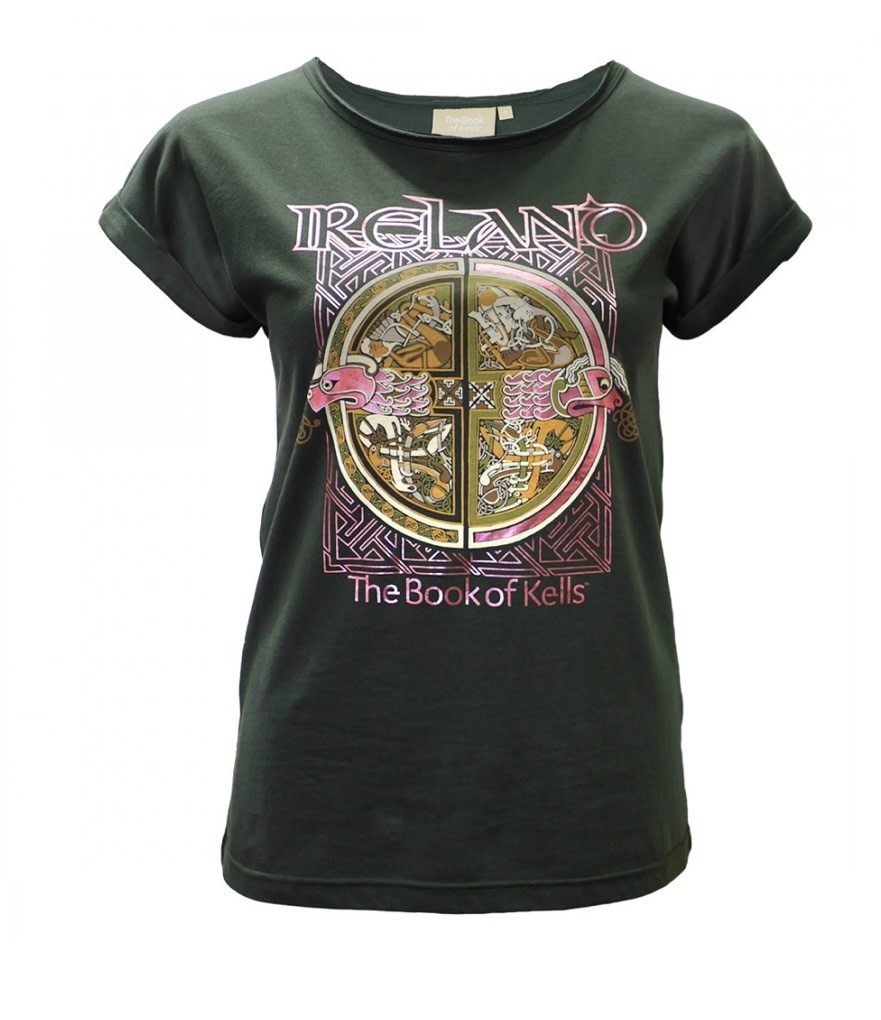 T Shirt: Womens Book Of Kells