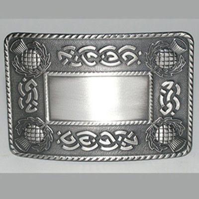 Glen Esk Buckle: Celtic Thistle