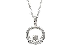 Pendant: SS Claddagh Small