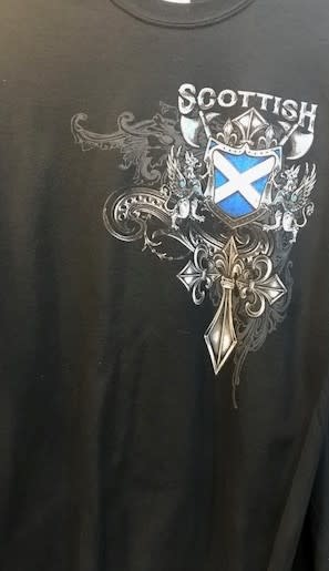 T Shirt: Scottish Shield