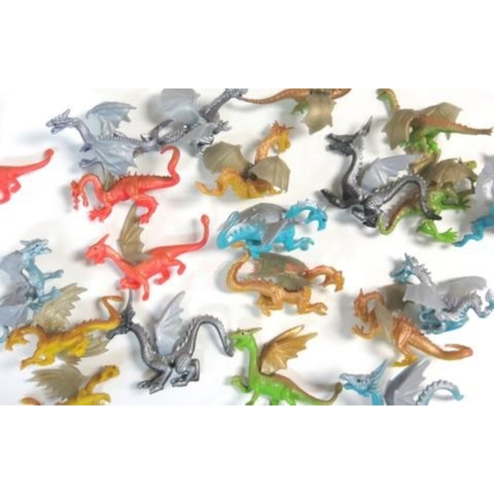 Toy: Dragon Figures (2"), Vinyl, Welsh