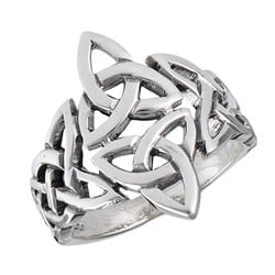 Ring: SS Celtic Triquetras