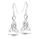 Welman Earring: SS Triquetra Dangle