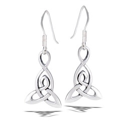 Earring: SS Triquetra Dangle