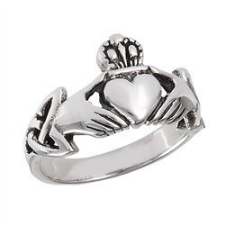 Ring: Claddagh, Trinity, SS