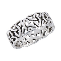 Welman Ring: Trinity Band, Continuous, Open, SS