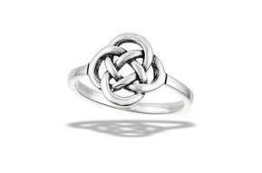 Ring: SS Classic Thick Celtic Weave