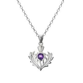 Pendent: Thistle Amesthyst