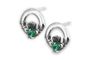 Earrings: SS Clad CZG WE1833