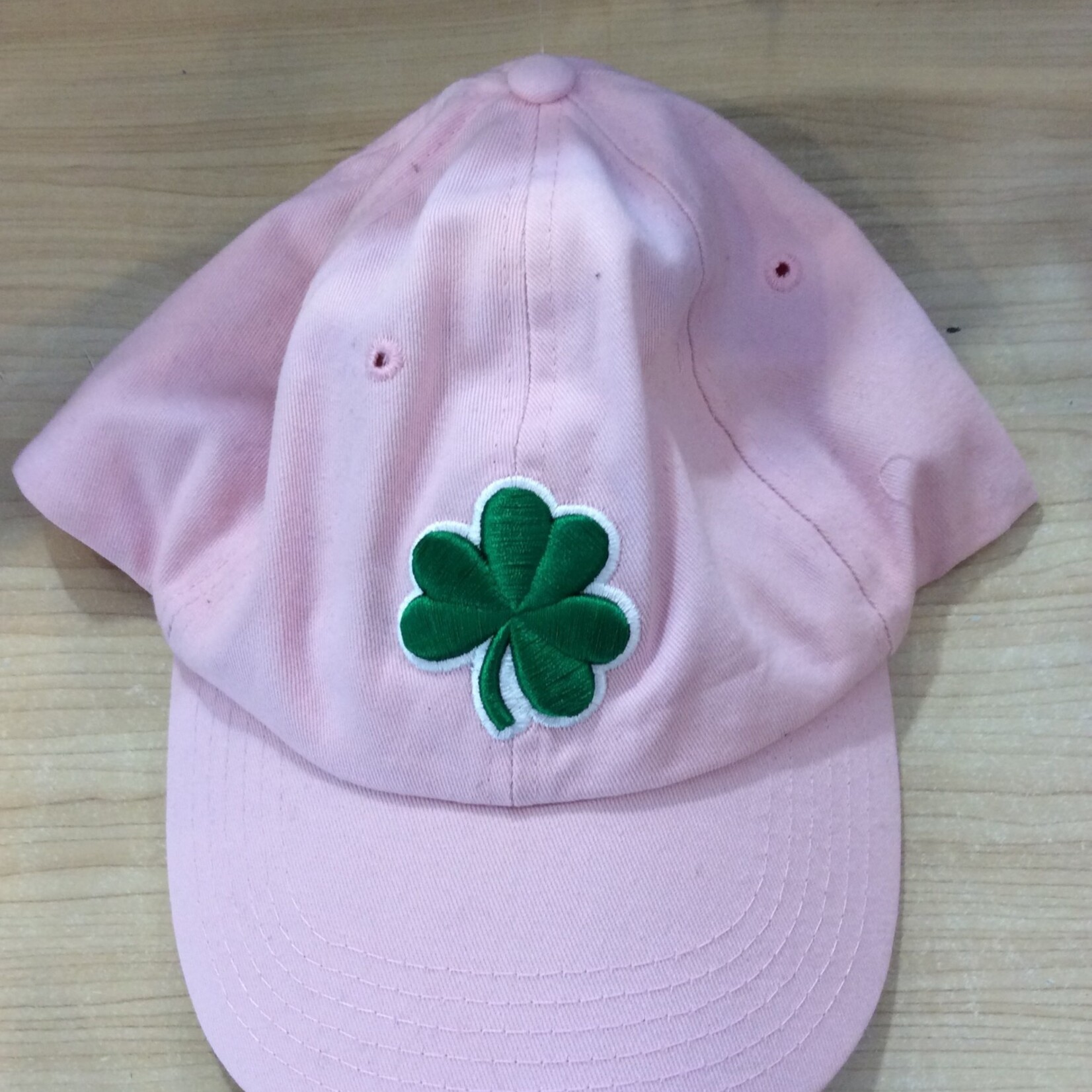 Hat: Baseball Shamrock  Pink