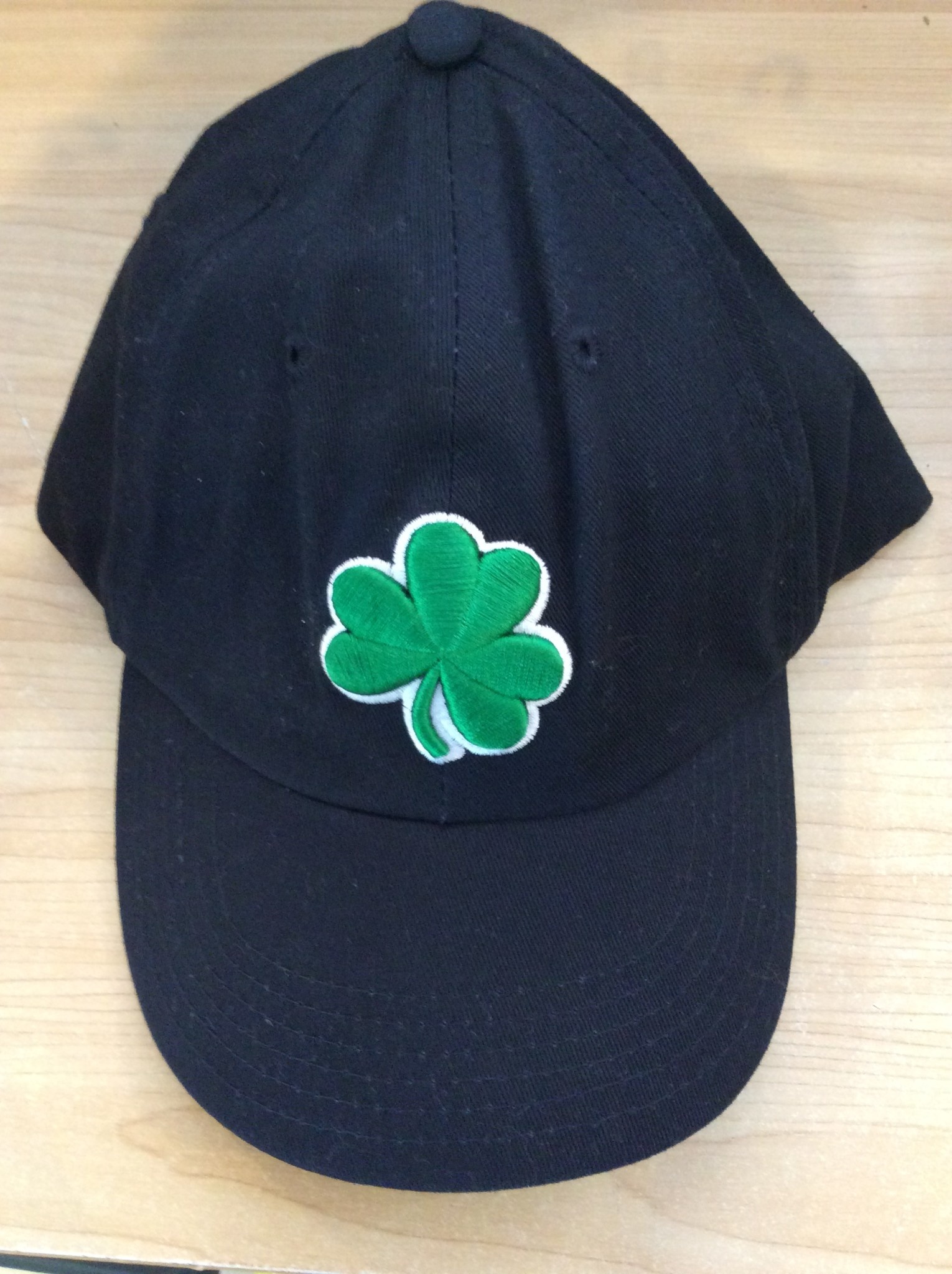 Hat: Baseball Shamrock  Nvy