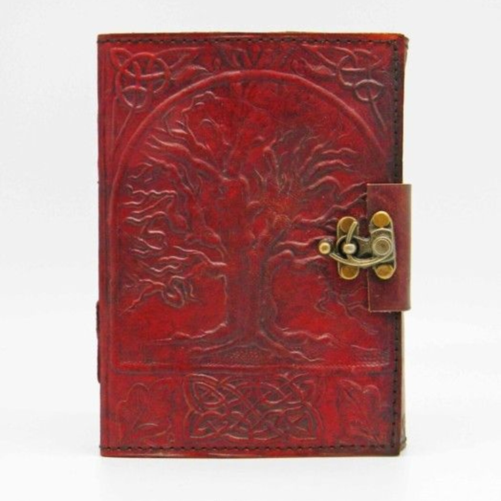 Journal: Leather Small Tree 3 1/2X5