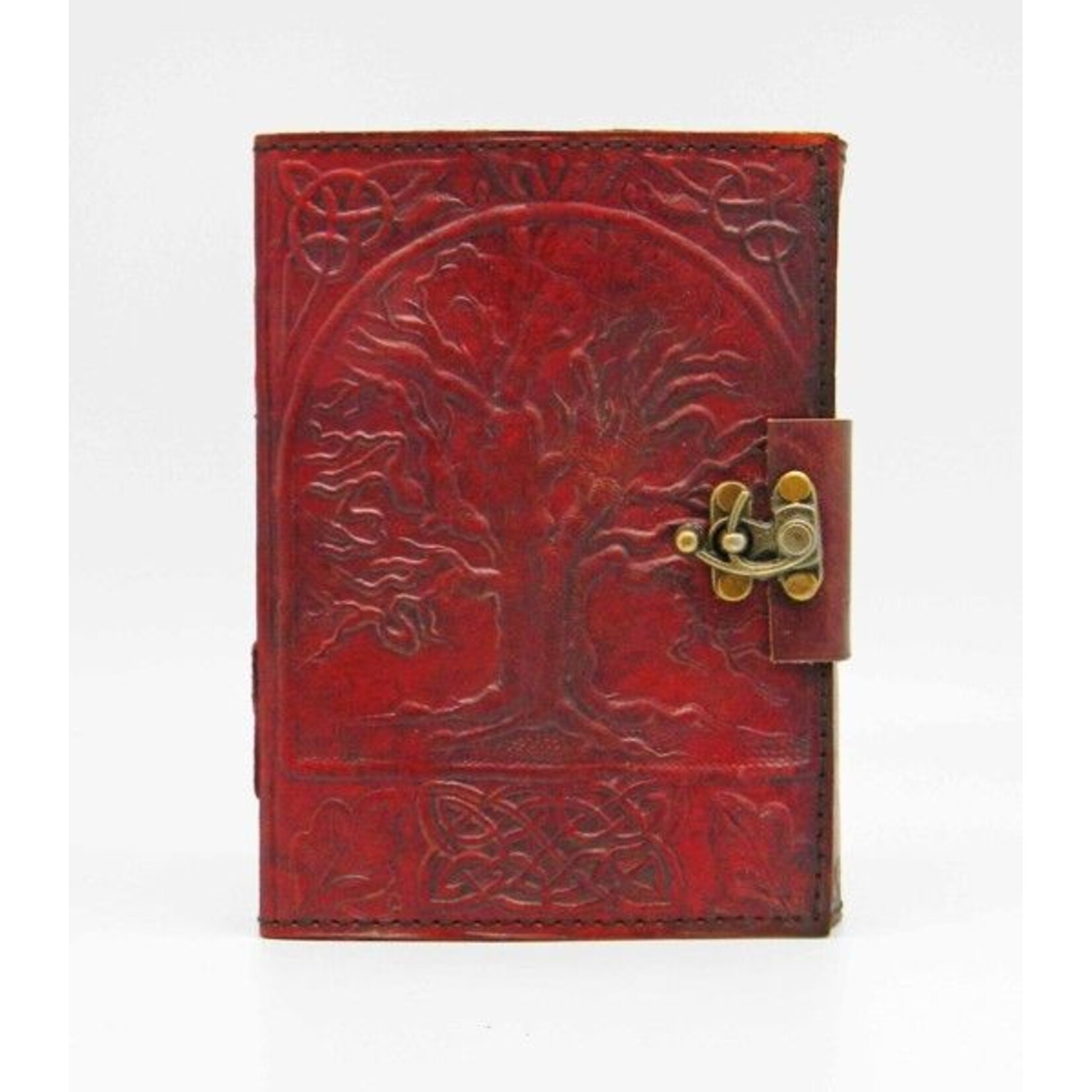 Journal: Leather Small Tree 3 1/2X5