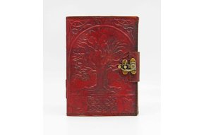 Journal: Leather Small Tree 3 1/2X5