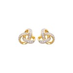 Shanore Earrings: 14k Round Trinity Vermeil