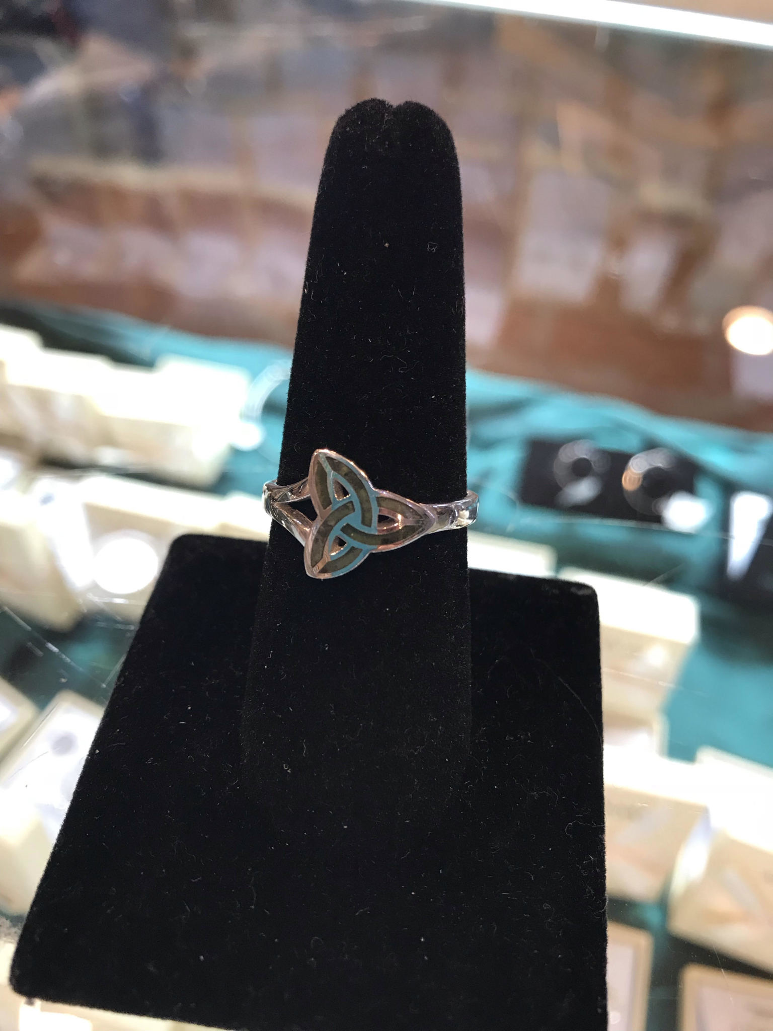 Ring: SS Marble Trinity