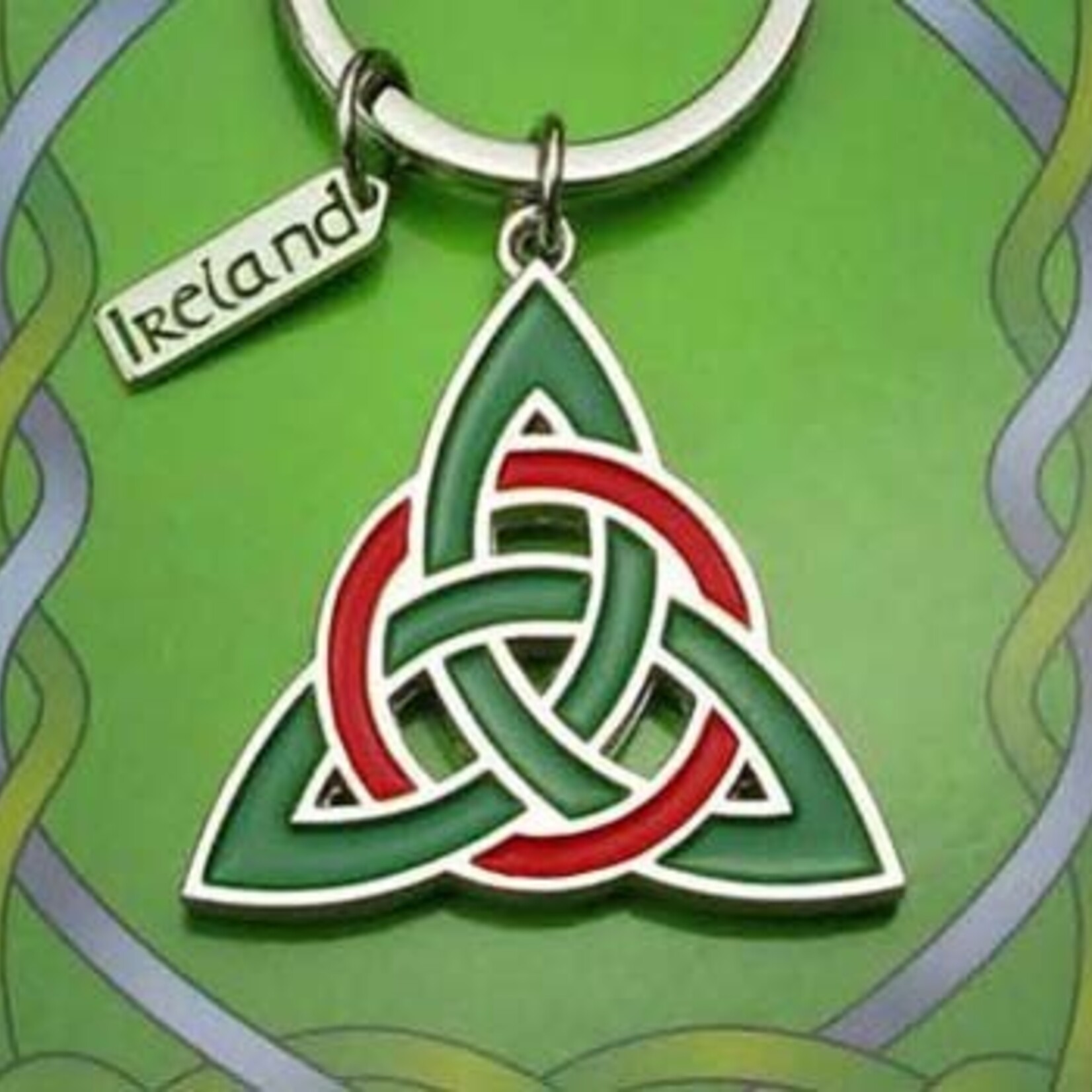 Clara Keychain: Trinity Knot