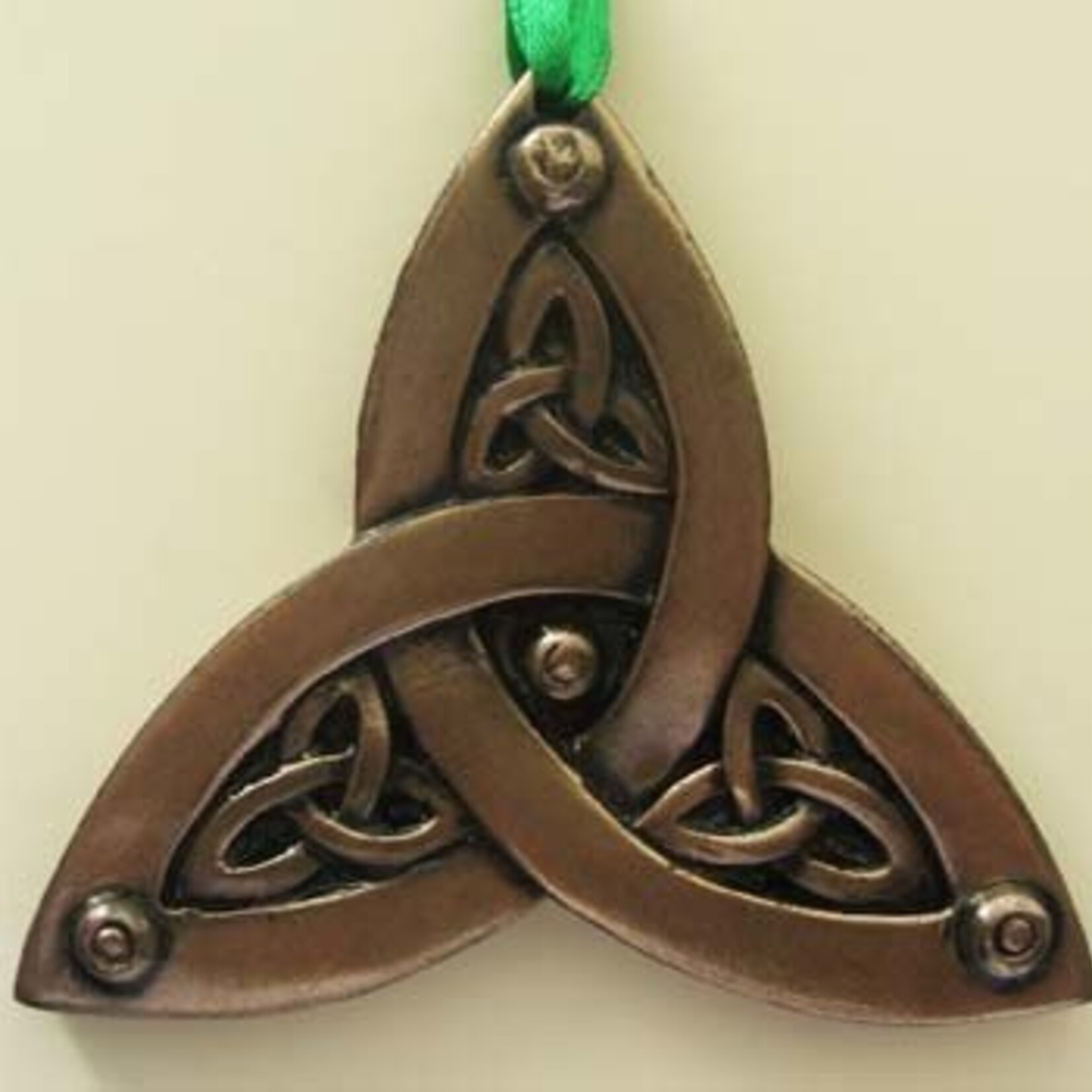 Clara Ornament: Bronze Trinity Knot