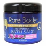 Rare Body Bath Salt: 16oz Original Spa scent