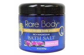 Rare Body Bath Salt: 16oz Original Spa scent