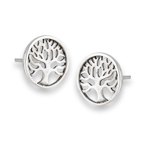 Welman Earring: SS Celtic Tree of Life Stud