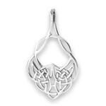 Pendant: SS Celtic Drop Slide Knot