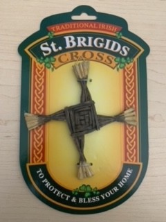Plaque: St Brigids Cross