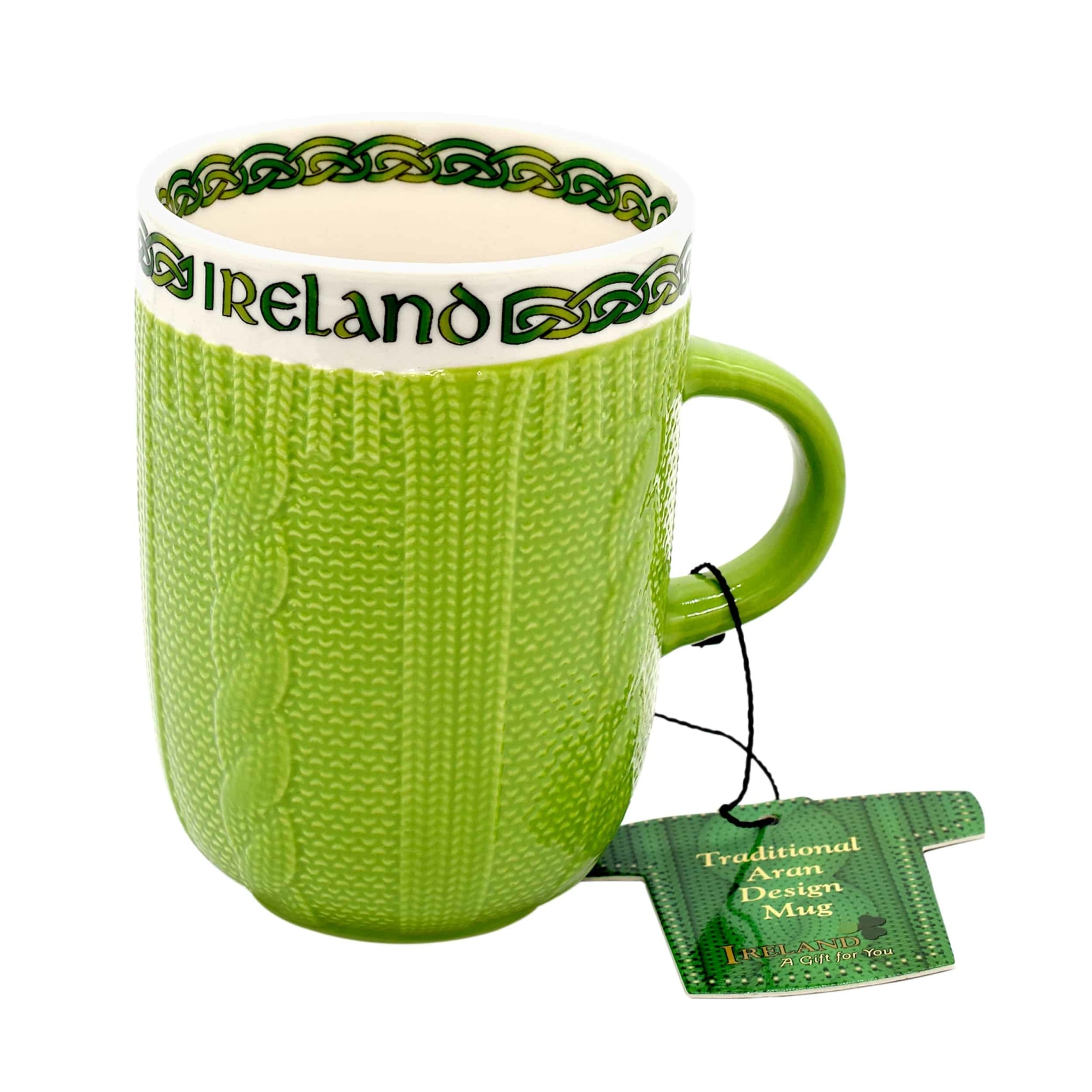 Mug: Green Aran Mug