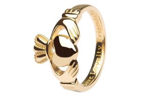 Ring: 10K Gold Claddagh