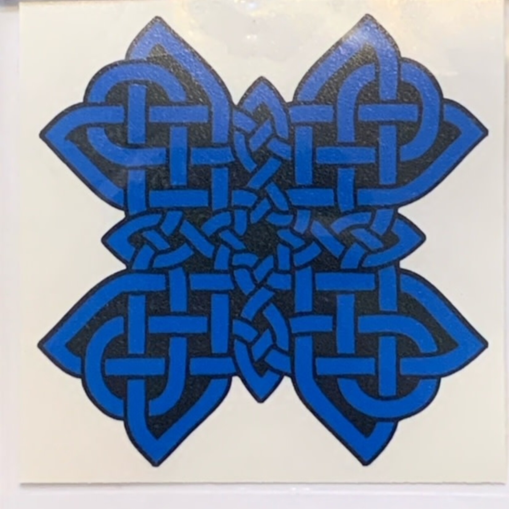 Sticker: Celtic Cross, Blue