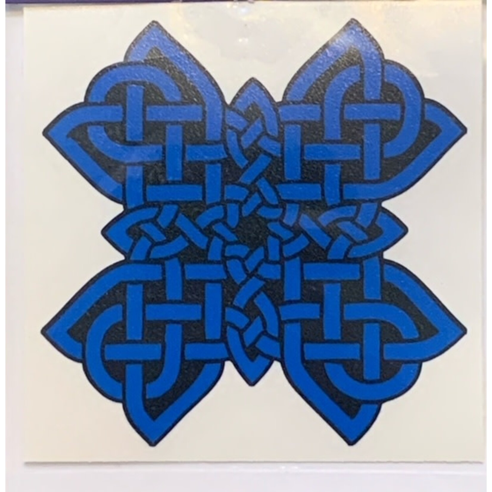 Sticker: Celtic Cross, Blue