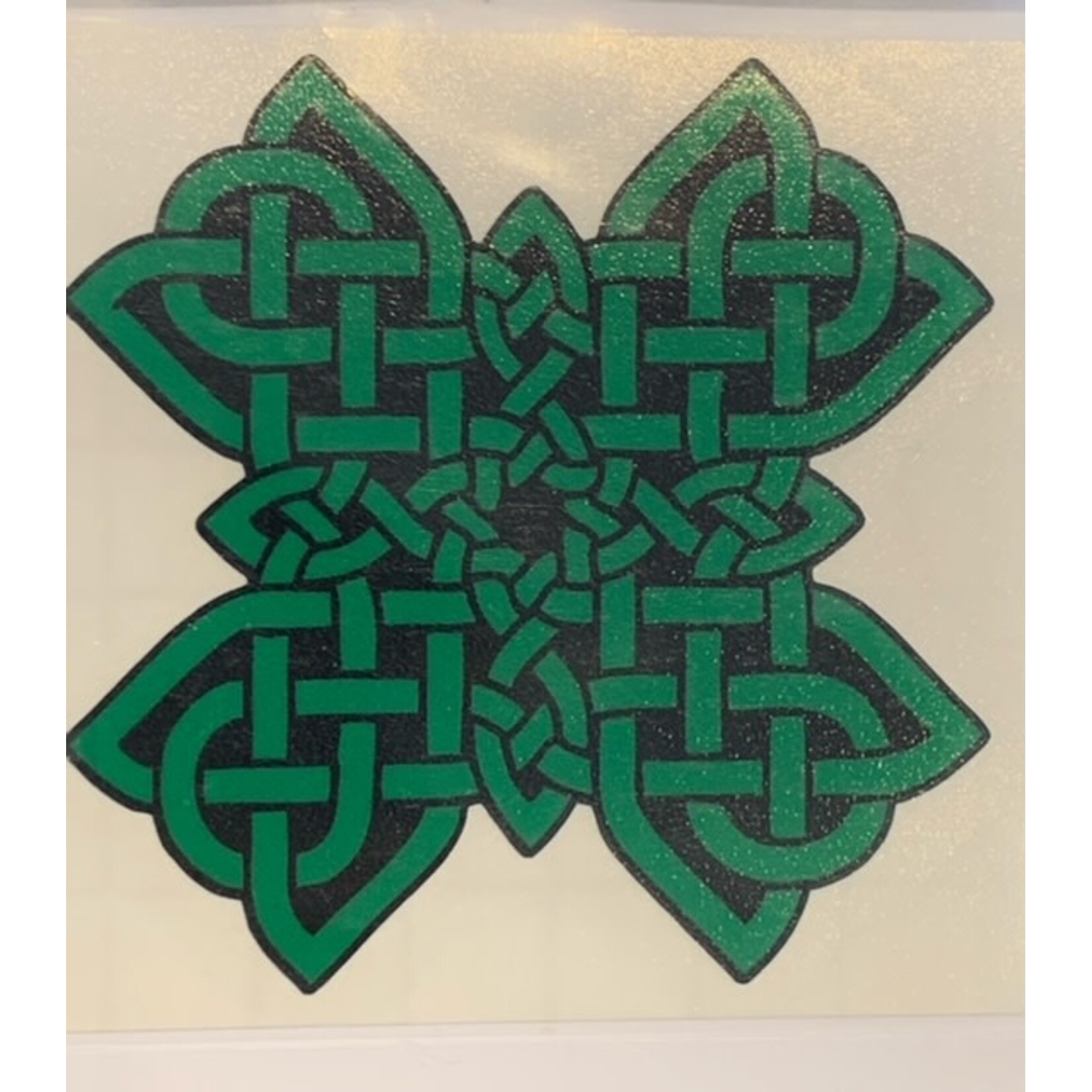Sticker: Celtic Cross, Green